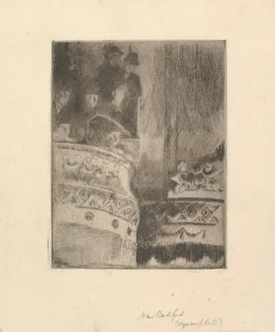 The Old Bedford (Den lilla plåten) av Walter Richard Sickert