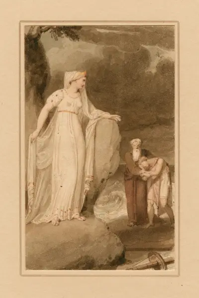 The tempest av Richard Westall