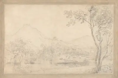 Castell Dinas Brân, Wales av Richard Wilson