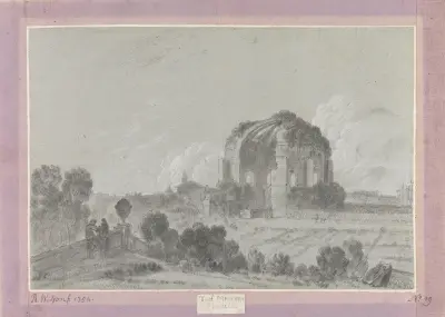 Temple of Minerva Medica, Rome av Richard Wilson