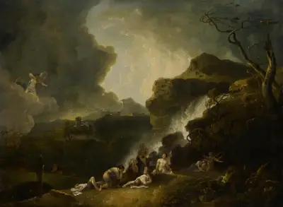 Niobes barns undergång av Richard Wilson