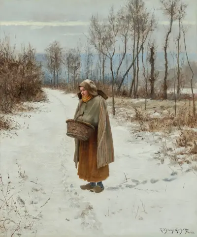 She has lost her way av Daniel Ridgway Knight