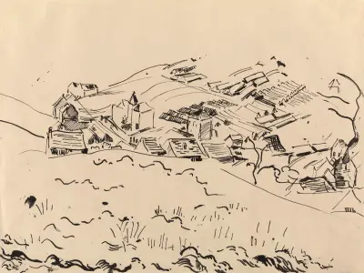 Landscape I av Rik Wouters