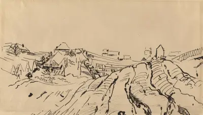 Landskap II av Rik Wouters