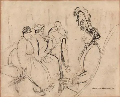 Ve vlaku, Rik Wouters