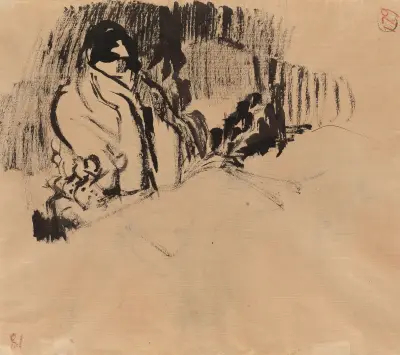 Seated Woman 2 av Rik Wouters