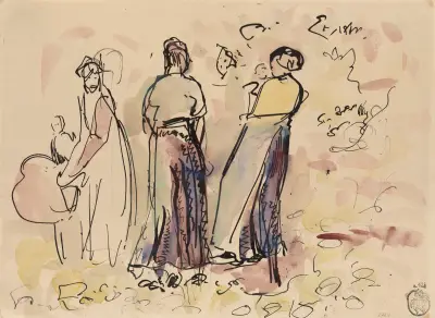 Silhouettes of Women av Rik Wouters