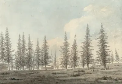 In the Tyrol – nr 2 av John Robert Cozens