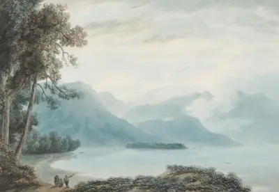 Isola Bella, Lago Maggiore av John Robert Cozens