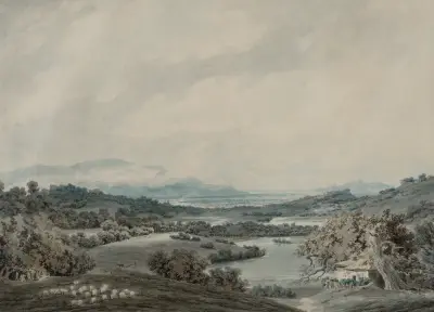 Italian Landscape av John Robert Cozens