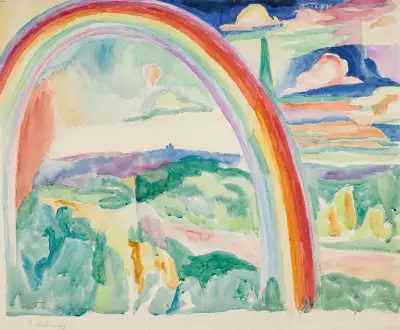 Regnbåge av Robert Delaunay