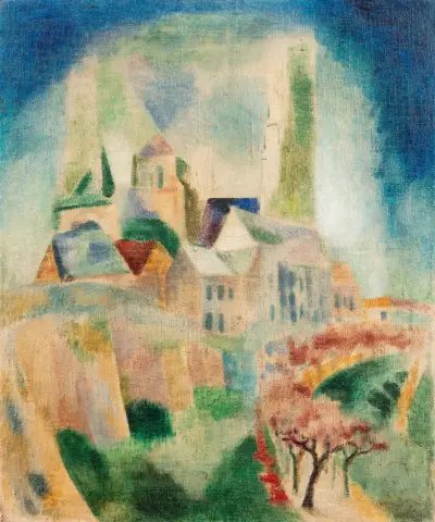 Katedralen i Laon av Robert Delaunay