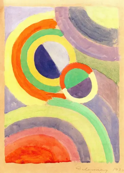 Komposition av Robert Delaunay