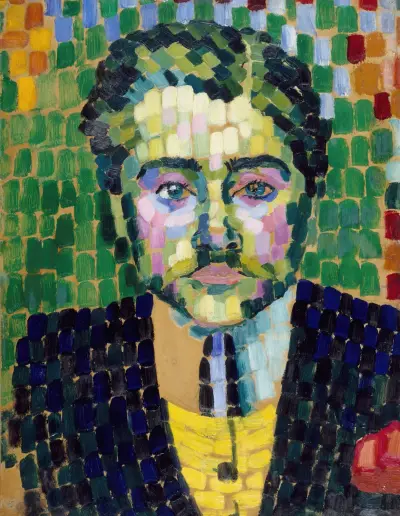 Jean Metzinger av Robert Delaunay