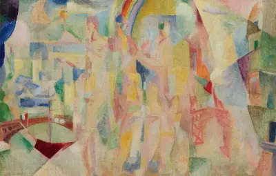 Staden Paris, skiss av Robert Delaunay