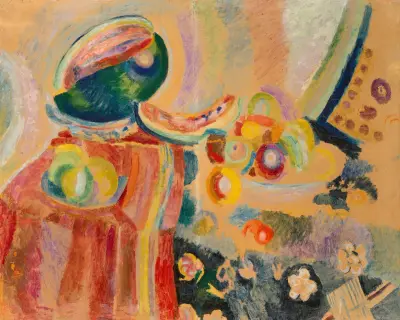 Portugisisk stilleben av Robert Delaunay