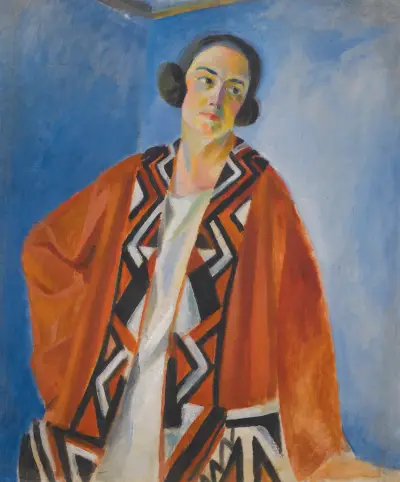 Porträtt av Hélène Marre av Robert Delaunay