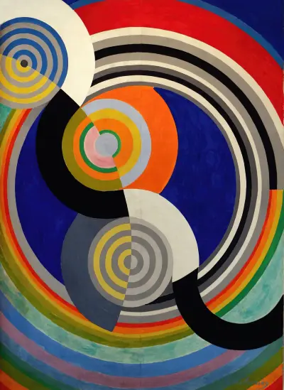 Rythme n°2 av Robert Delaunay