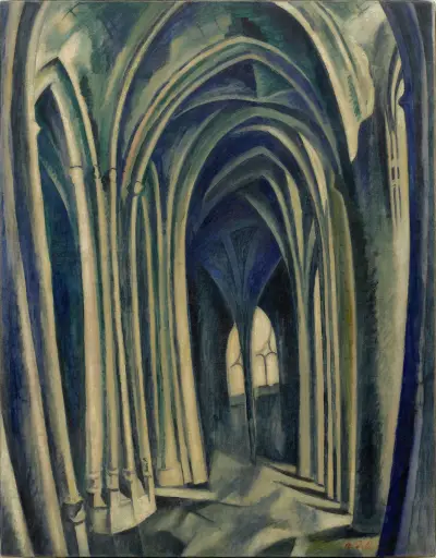 Saint-Séverin No. 3 av Robert Delaunay