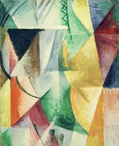 Ett fönster av Robert Delaunay