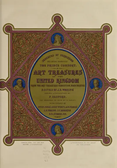 Art treasures of the United Kingdom Pl.01 av Robert Dudley