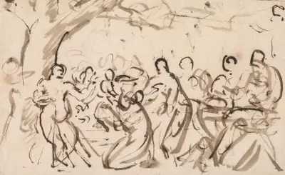 Composition Study av Benjamin Robert Haydon