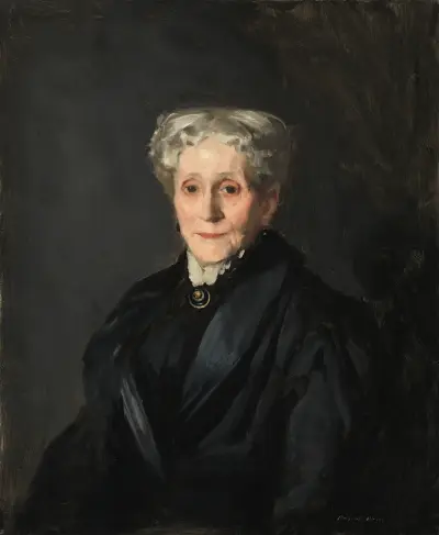 Elizabeth Virginia Lanning Bradner Smith (Mrs. George Cotton Smith) av Robert Henri