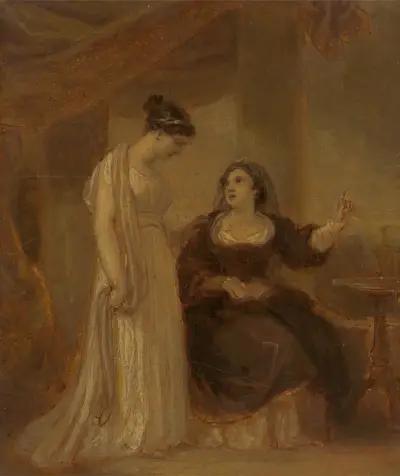 Olivia och Maria av Robert Smirke