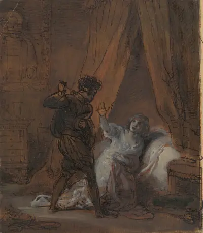 Jeden z ilustrací k Shakespearovi – č. 10, Robert Smirke