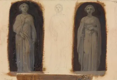 One from Illustrations to Shakespeare av Robert Smirke