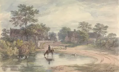 One from Illustrations to Shakespeare av Robert Smirke