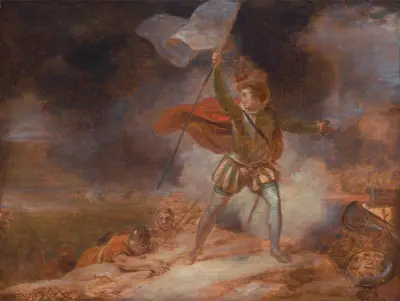 The Seven Ages of Man- The Soldier, ‘As You Like It,’ II, vii av Robert Smirke