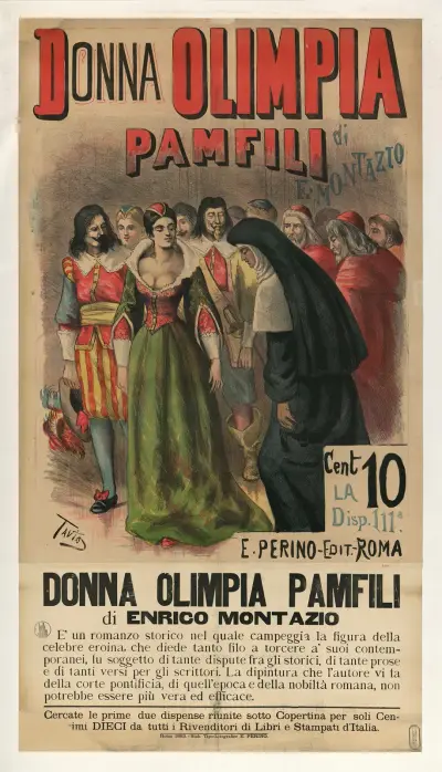 Donna Olimpia Pamfili di E Enrico Montazzio av Ottavio Rodella Tavio