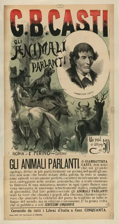 GB Casti. Gli animali parlanti av Ottavio Rodella Tavio