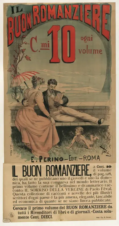 Il Buon Romanziere collection il sorrizo della Vergine di Paolo Féval av Ottavio Rodella Tavio