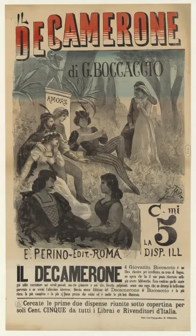 Il Decamerone di G. Boccaccio av Ottavio Rodella Tavio