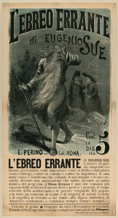 L’Ebreo errante di Eugenio Sue – le juif errant av Ottavio Rodella Tavio