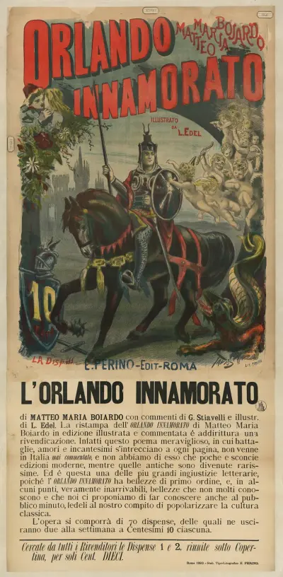 Orlando innamorato di Matteo Maria Boiardo av Ottavio Rodella Tavio