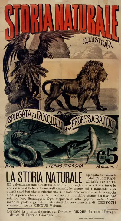 Storia naturale illustrata av Ottavio Rodella Tavio