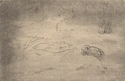 Nu couché dans un paysage av Roderic O'Conor
