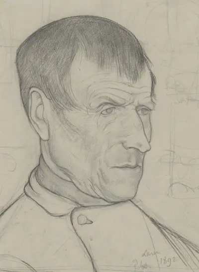 Kopia av en man från Laren av Richard Nicolaüs Roland Holst