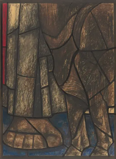 Förslag till fönster i norra tvärskeppet i Domkyrkan i Utrecht 24 av Richard Nicolaüs Roland Holst