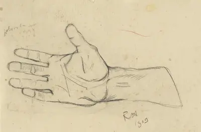 Högerhand av Richard Nicolaüs Roland Holst