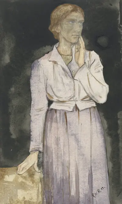 Stående kvinna av Richard Nicolaüs Roland Holst