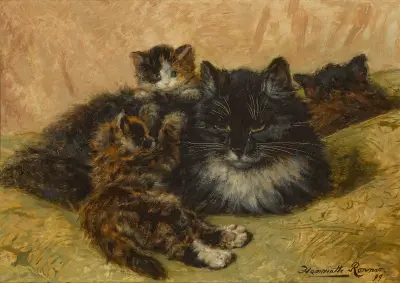 A gentle provocation av Henriëtte Ronner-Knip