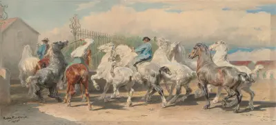 Return from the Horse Fair av Rosa Bonheur
