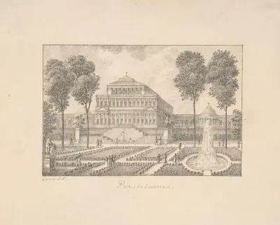 En härskares palats av Joseph Rose Lemercier