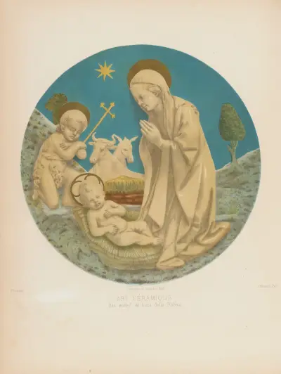 Płaskorzeźba Lucii della Robbia, Joseph Rose Lemercier
