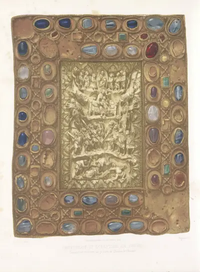 Okładka modlitewnika Karola Łysego, Joseph Rose Lemercier