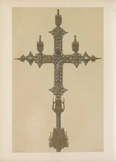 Processionskors av Joseph Rose Lemercier